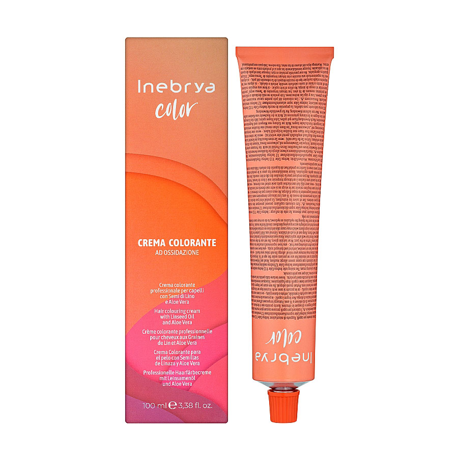 Перманентна крем-фарба для волосся Inebrya Color 9 Pure Very Light Blonde, 100 мл